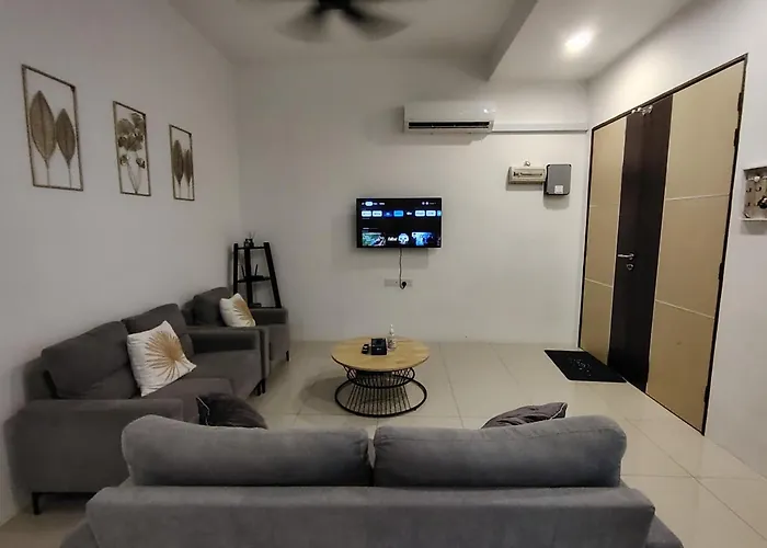 Jnj Miri Homestay - Miri Serene Shangrila, Luak With 4-Bedroom